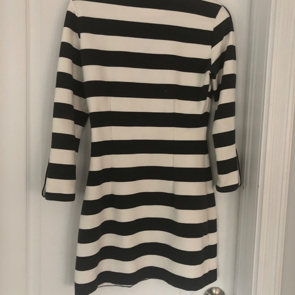 Preppy Business Casual Zara Beetlejuice Vibe Medium Dress - Picture 2 of 2